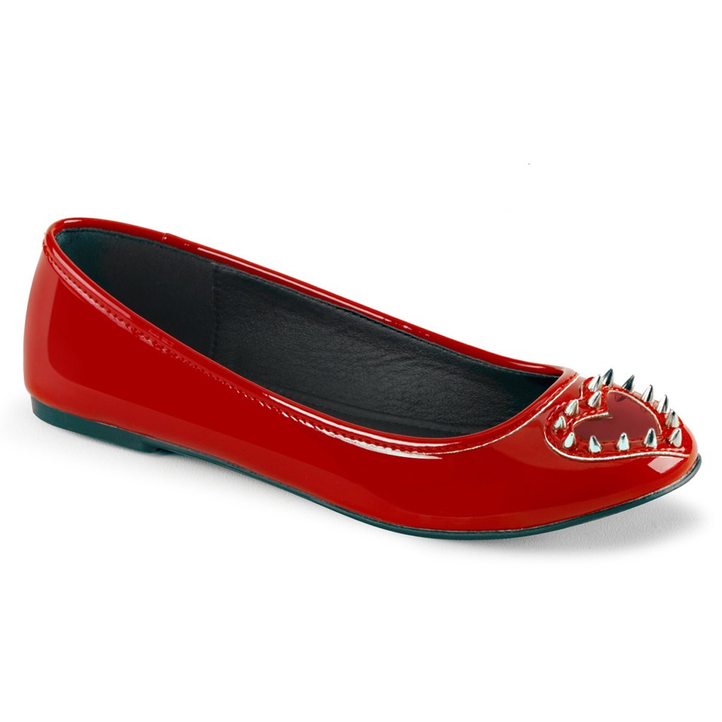 Chaussure Plate Demonia Star 24 PVC Femme - Rouge 73624-QKAR